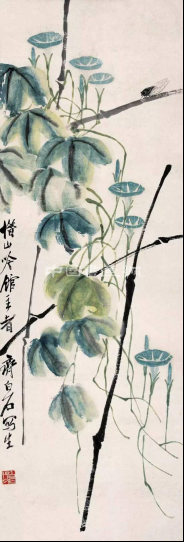 齐白石八十多岁画的蝉
