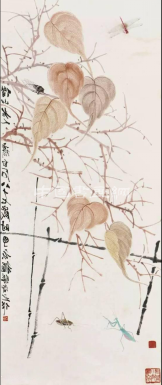 齐白石八十多岁画的蝉