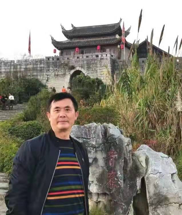 当代翰墨名家于建邦献礼建党100周年