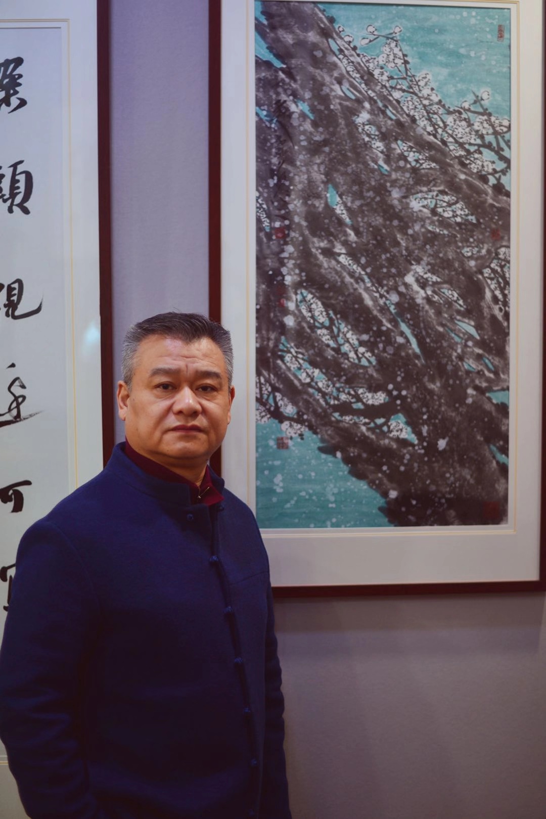 当代翰墨名家孙永献礼建党100周年