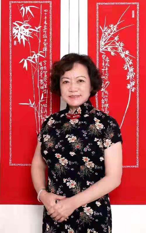 当代翰墨名家丁云梅献礼建党100周年