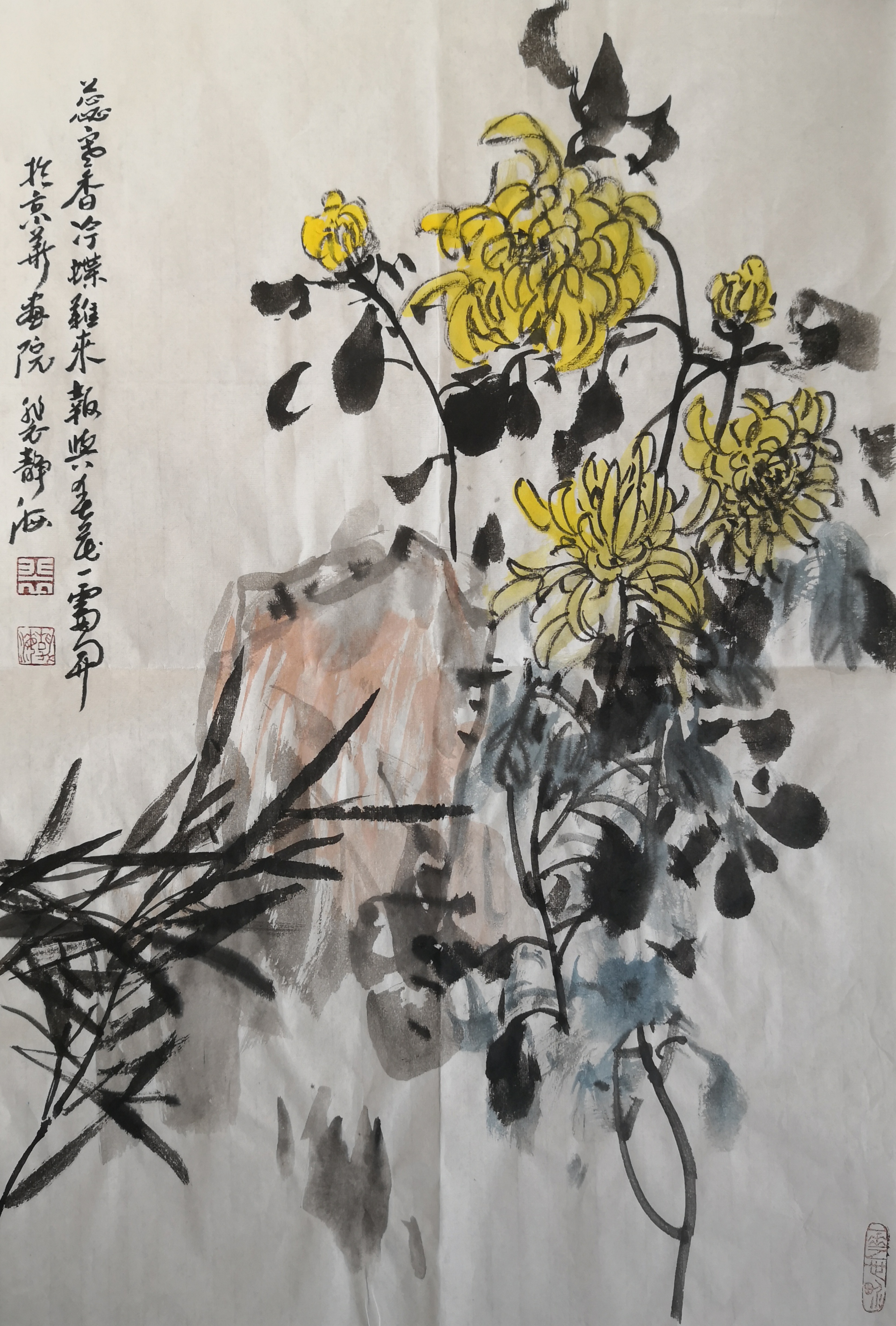 裴静海花鸟作品