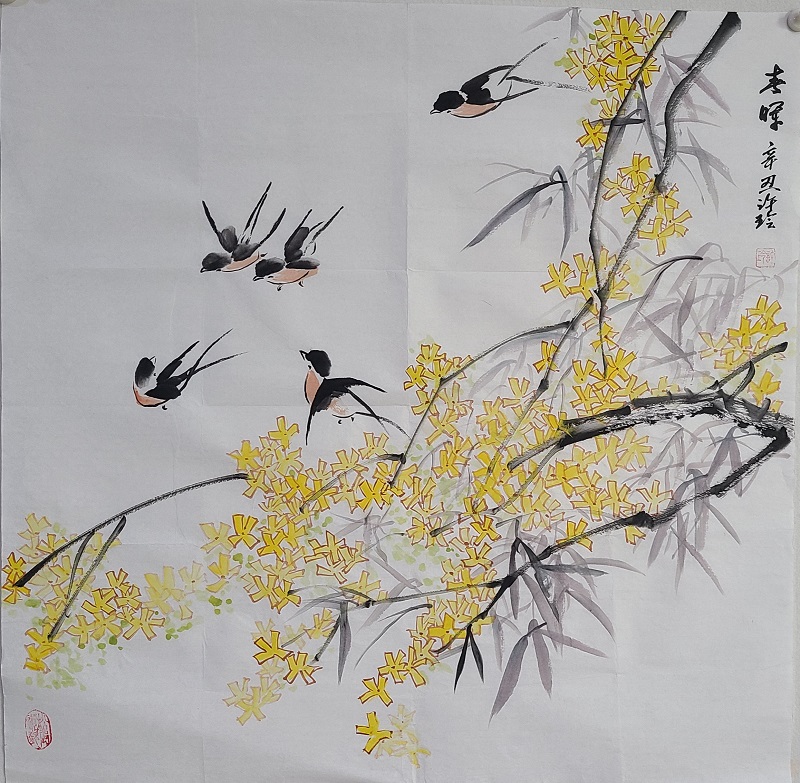 李晖国画写意作品